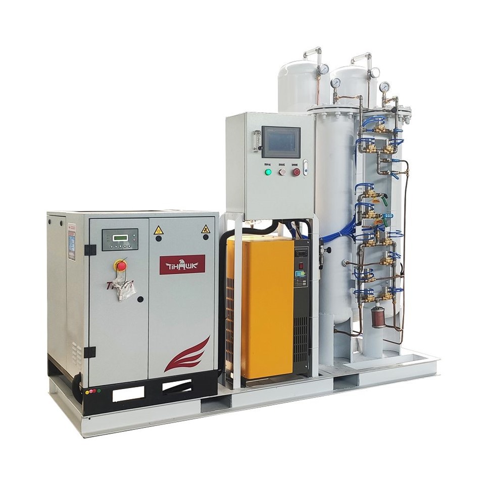 Peg-teipiwch Generadur Nitrogen